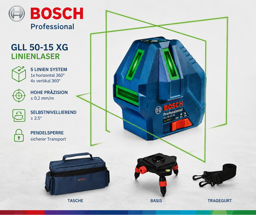 Bosch gll green - 50-15,
