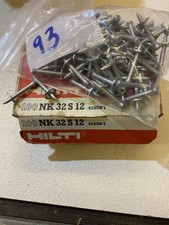 Hilti 100NK 32 S12 nails steel/concrete 1 box + 93 nails
