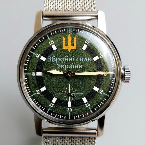 Vintage watch pobeda military - vintage,
