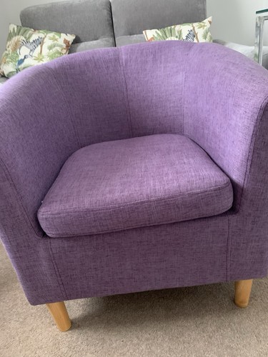 Tub chair accent armchair - tub, for