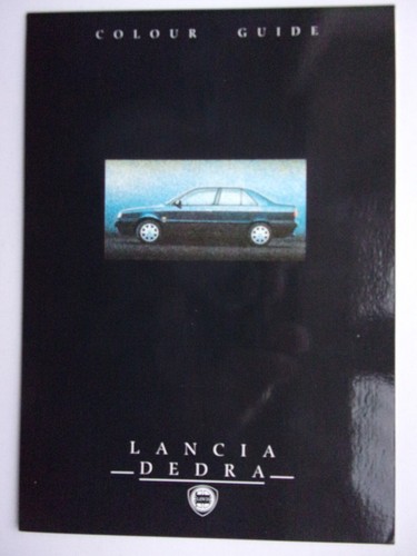 Lancia dedra orig 1991 - dedra, mkt