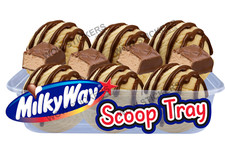 ice cream van sticker Milky