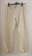 Peacocks Authentic Branded Clothing Beige Chinos Size 34 Used