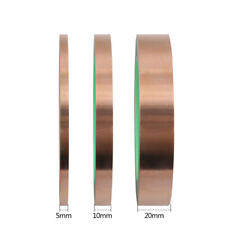 Copper Tape, 20M * 20mm Copper Foil Tape Strong Adhesive Copper Foil Sheet EMI
