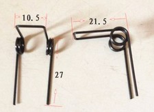 New 6pcs Wire diameter: 0.9mm Double torsion spring Torsion spring