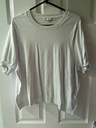Next women white fine knit - next,