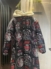 Kenzo Kids black Puffer Coat