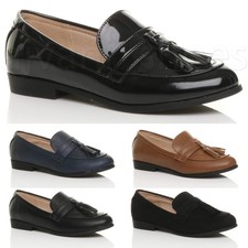 WOMENS LADIES FLAT LOW HEEL