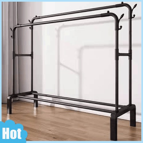 Heavy duty double rail clothes - heavy,