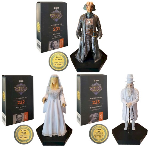 Doctor who figures - sea, devil