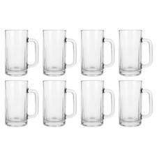 540ml Glass Pint Beer Mugs