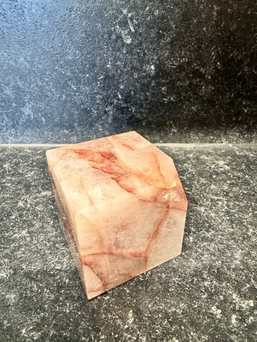 Fire quartz free standing - standing, cube