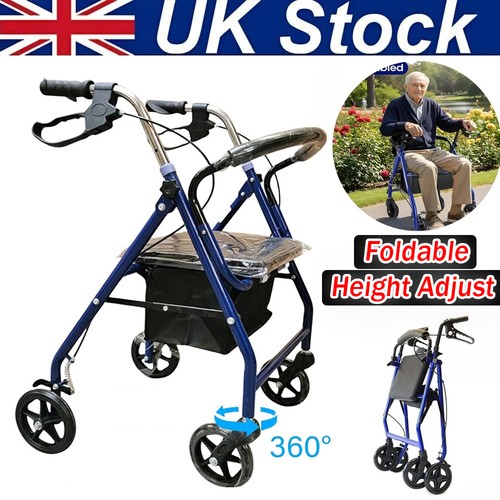 Lightweight foldable rollator - lightweight,