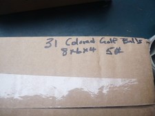 #1 Golf Balls - All colored -