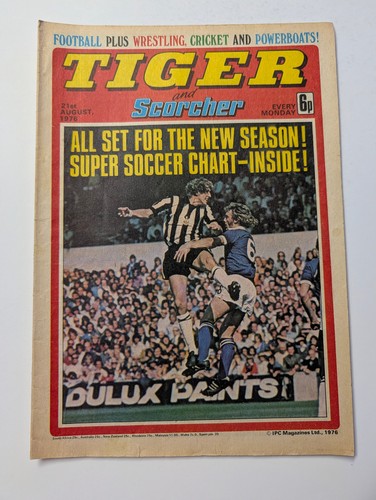 Tiger and scorcher comic - tiger,