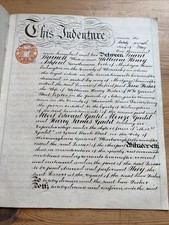 1902 Indenture b/w Jane Fisher of Aston & Albert Gadd of Birmingham