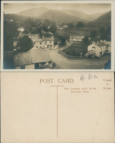 Coniston village and old - village,