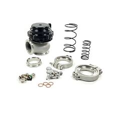 44mm External Wastegate Universal MVR V-Band Flange Turbo 14PSI Spring Black