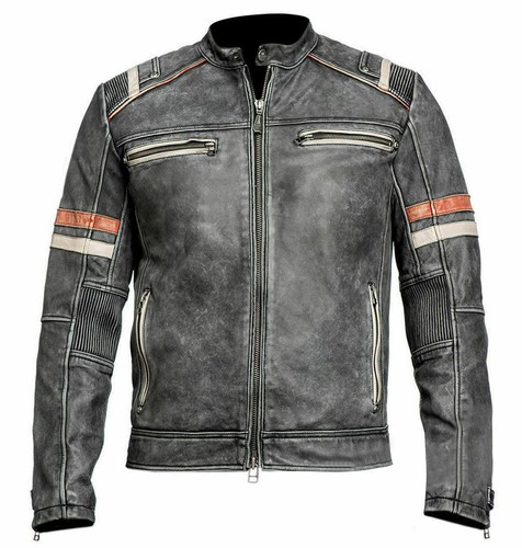Men biker vintage - vintage, cafe