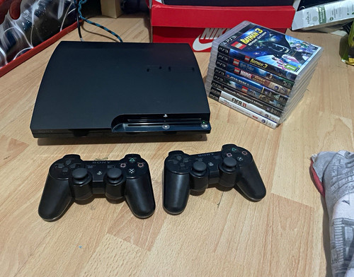 Sony playstation slim - slim, black