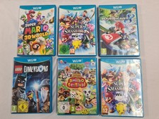 Nintendo Wii U Video Game Bundle Including Mario Kart Super Smash Bros