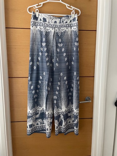 Elephant print wide - print,