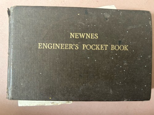 Newnes engineers pocket book - engineers,