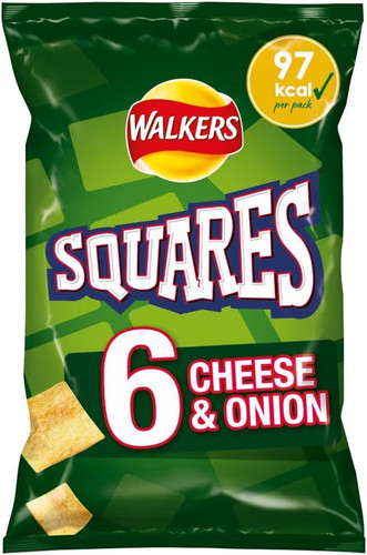 Squares cheese onion - cheese, &