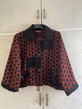 Neslay Red Black Geometric