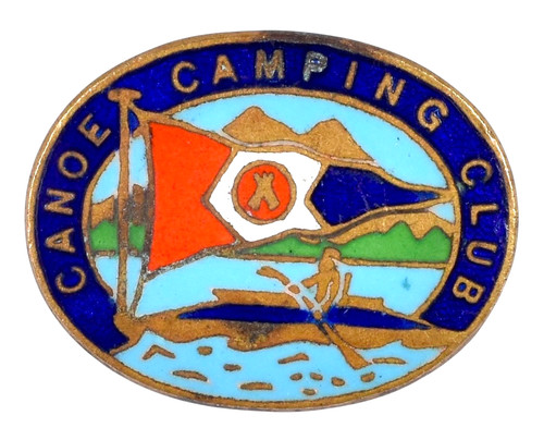 Vintage old the canoe camping - old,
