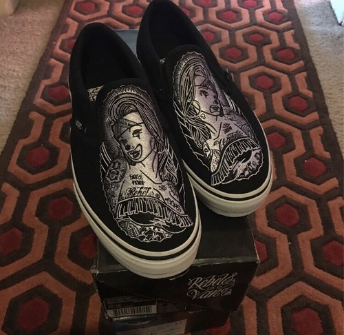 Rebel8 mike giant vans slip-on