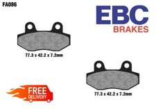 EBC FA086 High Performance Front Brake Pads Fits MEGELLI 125 M (Supermoto) 08-10