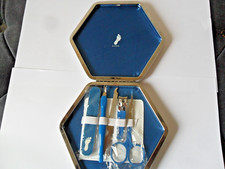 AVON FOOTWORKS PEDICURE MANICURE SET NAIL FILE NAIL CLIPPERS SCISSORS AND MORE