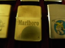 Pair of Plain Zippo Lighters -