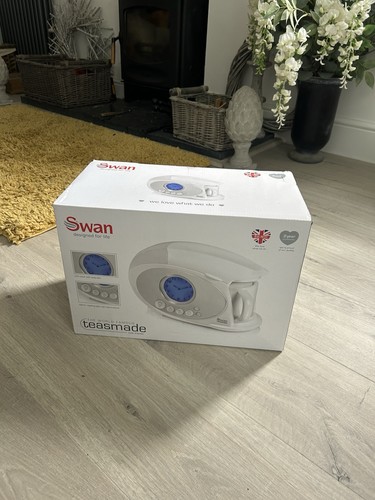 Swan teasmade white - new, in