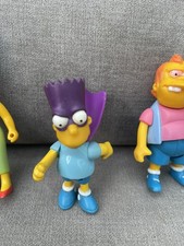 Vintage Mattel The Simpsons, various figures 1990’s and sofa 