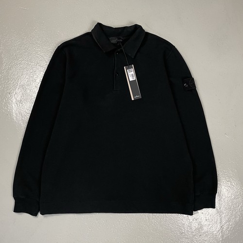Stone island black felpa - stone, ghost