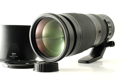 Nikon nikkor 200 500mm - af-s, 200-500mm