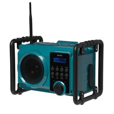 Work Site Radio DAB Denver WRD-50 Portable With Floodlight Bluetooth Aux in