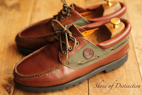 Timberland brown leather boat - timberland,