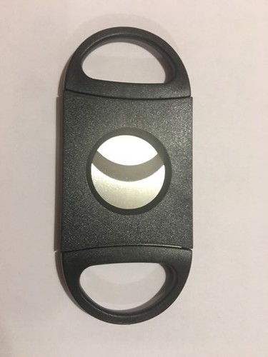 Quality black cigar cutter - black,