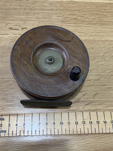 Antique wood and brass - antique,