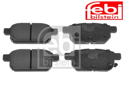 Rear brake pad set - rear,
