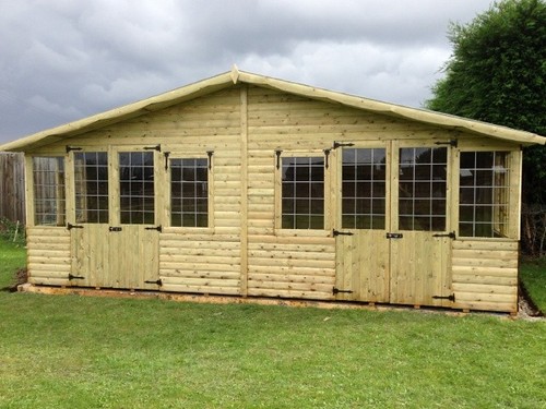 20x10 summer house log - 20x10,