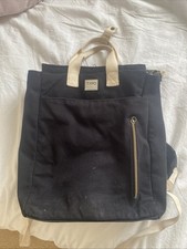 Typo Black Bag With 5 Pockets, Big Bag With Lots If Storage