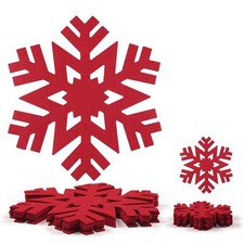 Set of 6 Round Felt Placemats