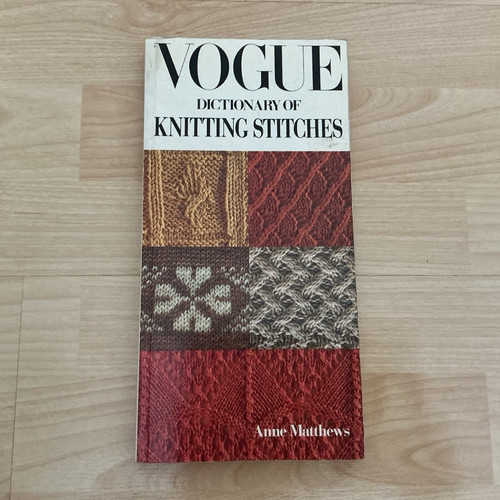 Vogue dictionary knitting - dictionary, of