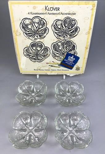 Royal krona klöver - krona, glass