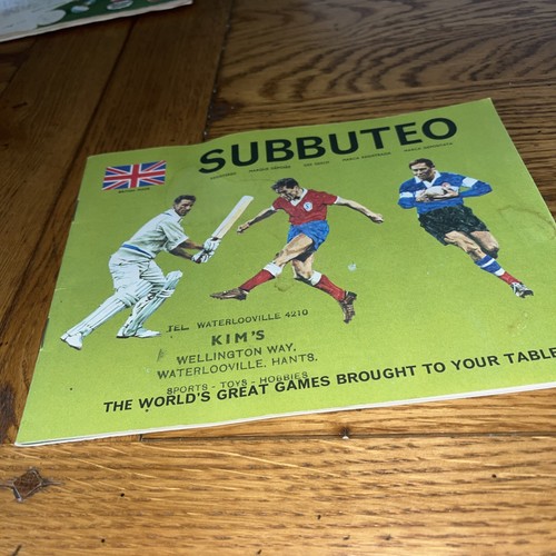Vintage 1960 subbuteo - vintage, 1960's