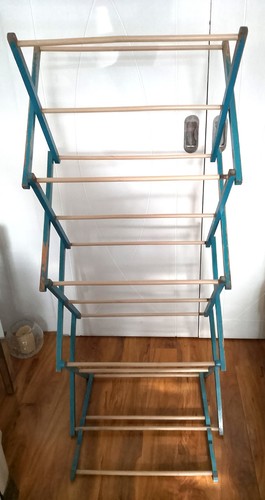 Large retro wooden - large,